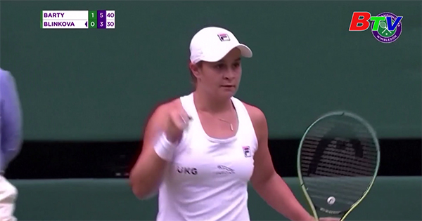 Barty đi tiếp còn Svitolina chia tay Wimbledon 2021