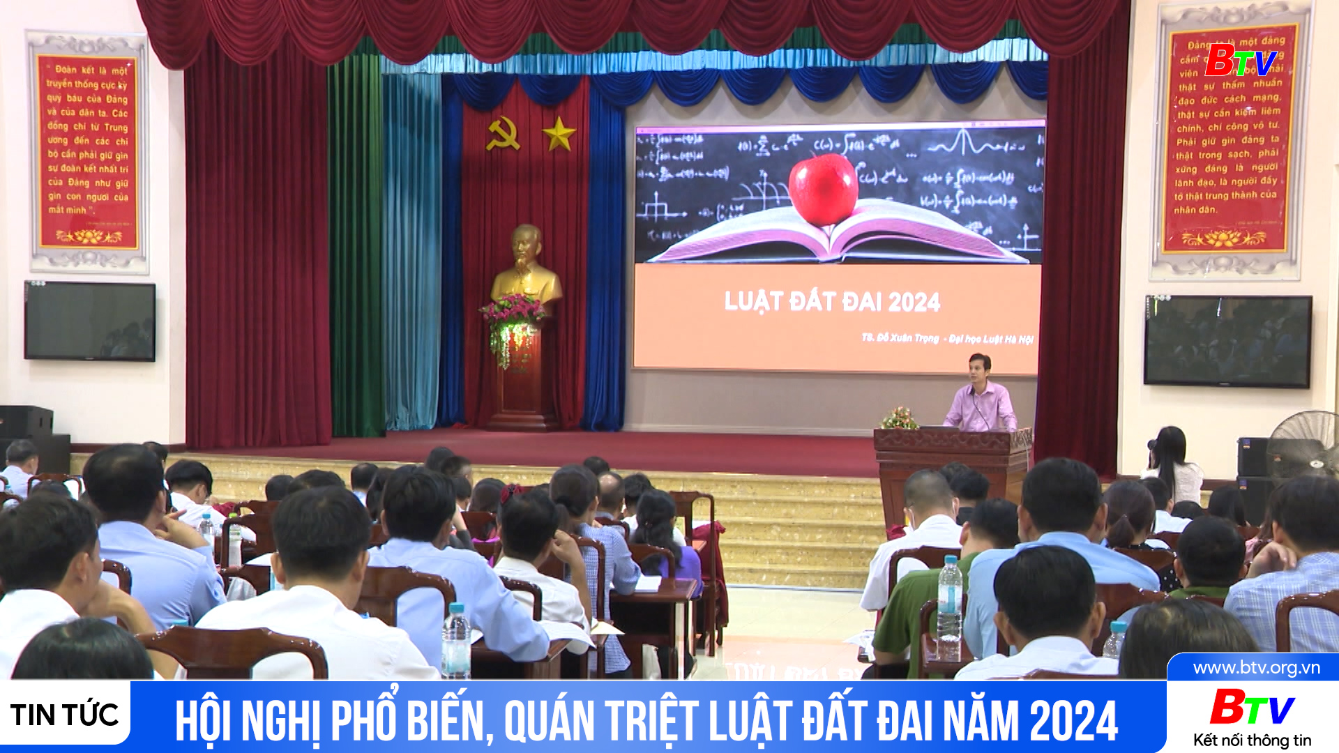 Hội nghị phổ biến, quán triệt Luật Đất đai năm 2024