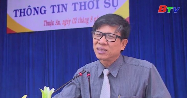 Thị xã Thuận An hội nghị thông tin thời sự