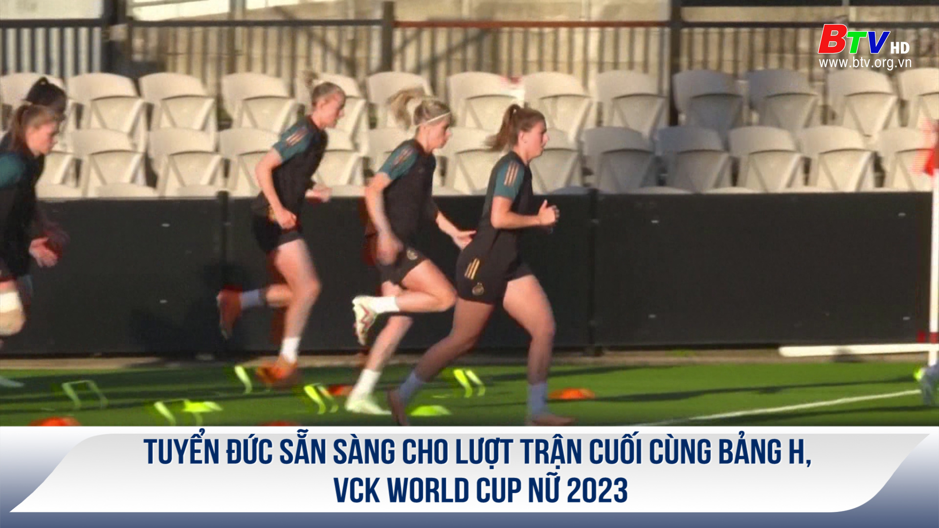 Tuyển Đức sẵn sàng cho lượt trận cuối cùng bảng H, VCK World Cup nữ 2023