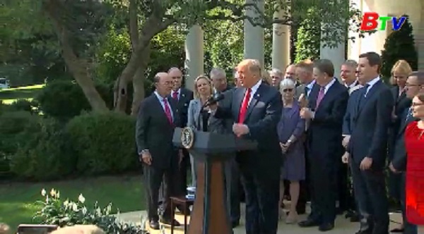 Ông Trump thông báo kế hoạch ký thỏa thuận thương mại lớn nhất của Mỹ
