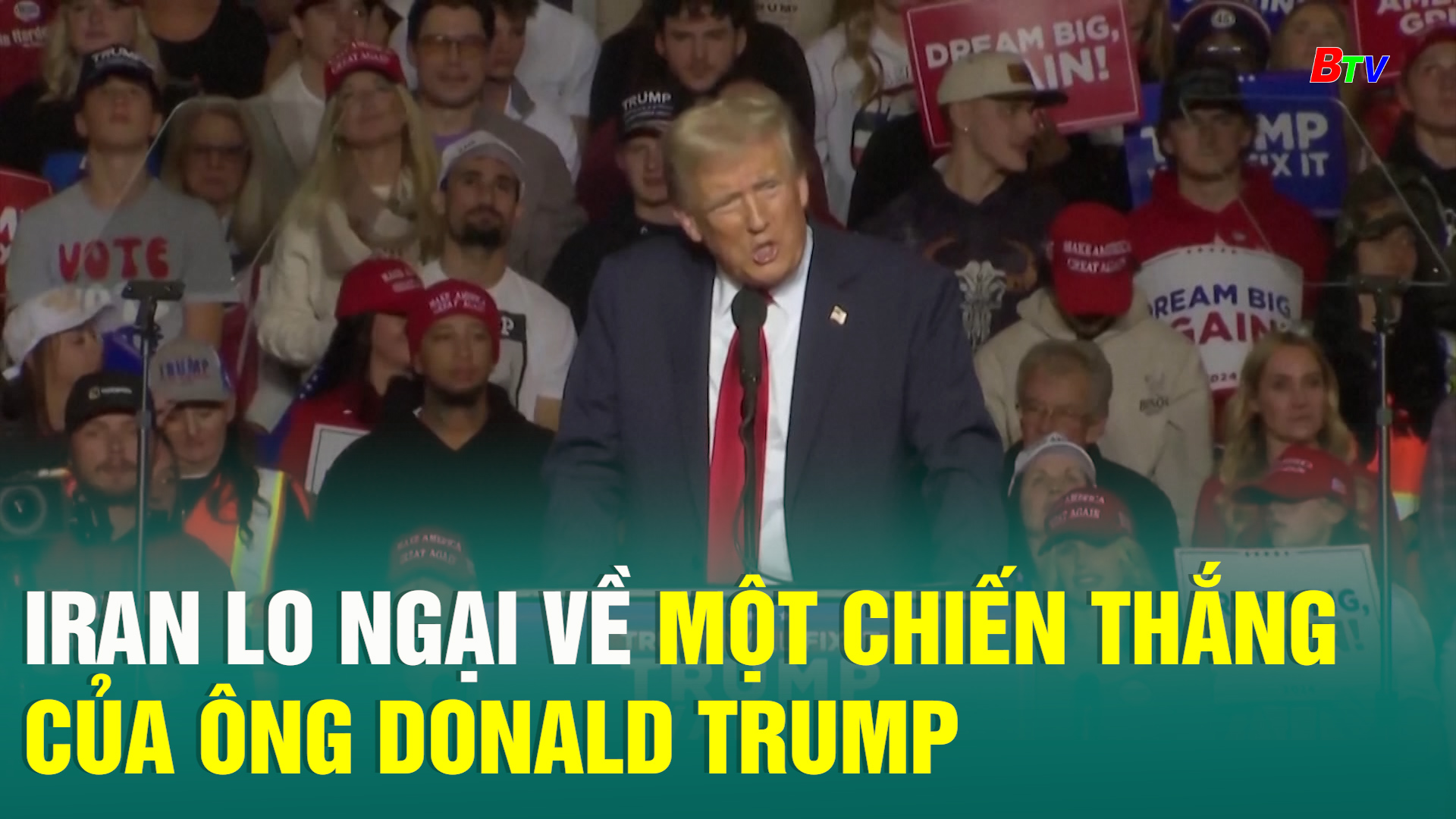 Iran lo ngại về một chiến thắng của ông Donald Trump