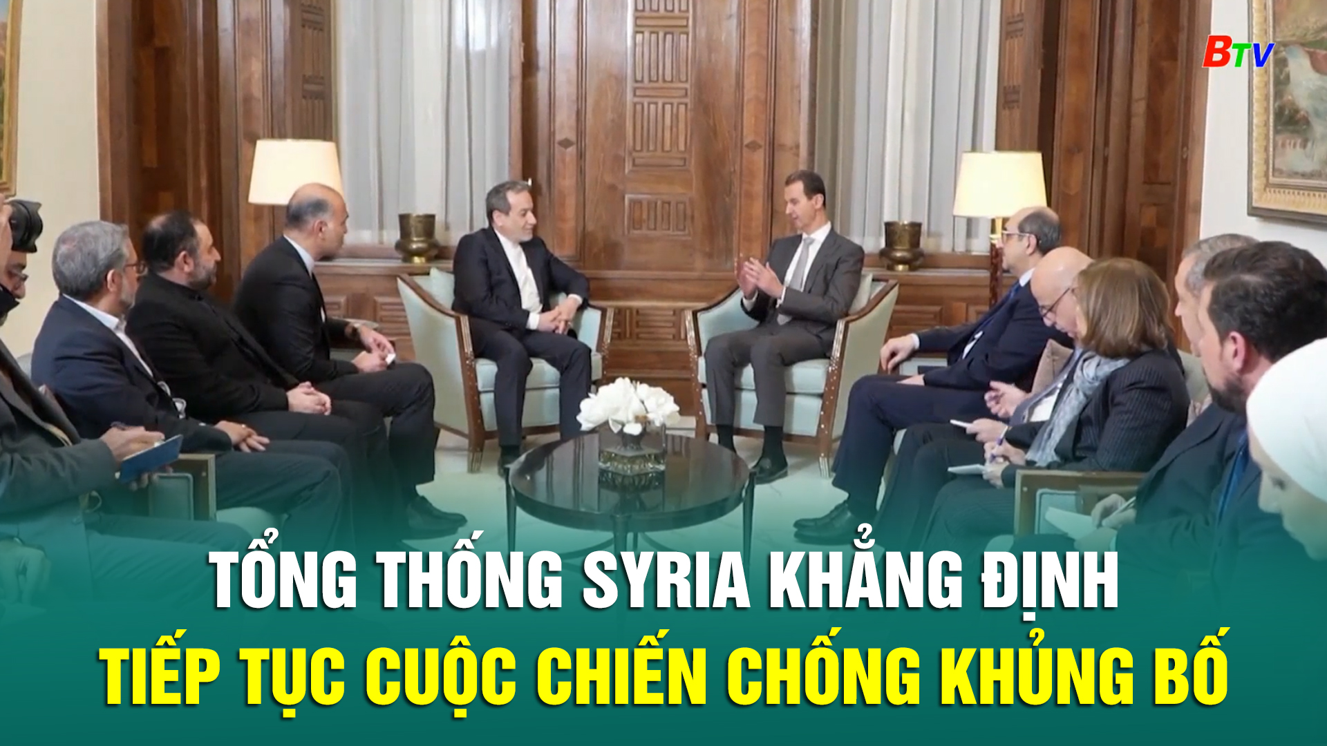 Tổng thống Syria khẳng định tiếp tục cuộc chiến chống khủng bố