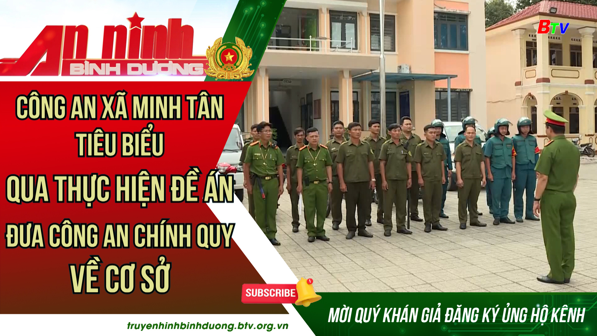 Công an xã Minh Tân tiêu biểu qua thực hiện đề án đưa Công an chính quy về cơ sở