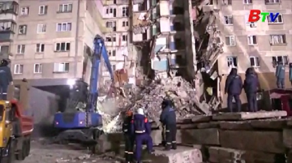 Vụ nổ sập chung cư ở Nga - Số người thiệt mạng tiếp tục tăng