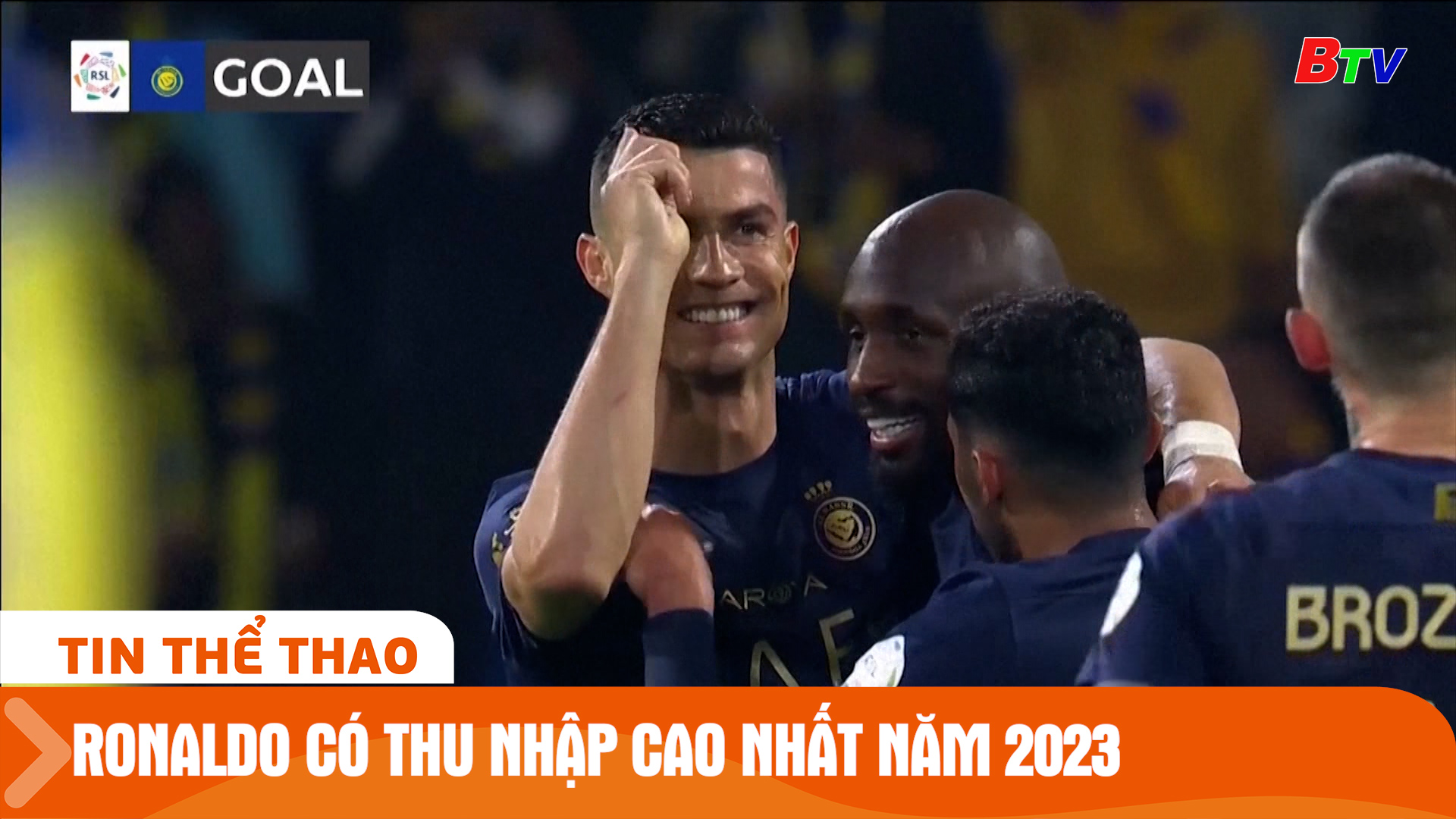 Ronaldo có thu nhập cao nhất năm 2023 | Tin Thể thao 24h