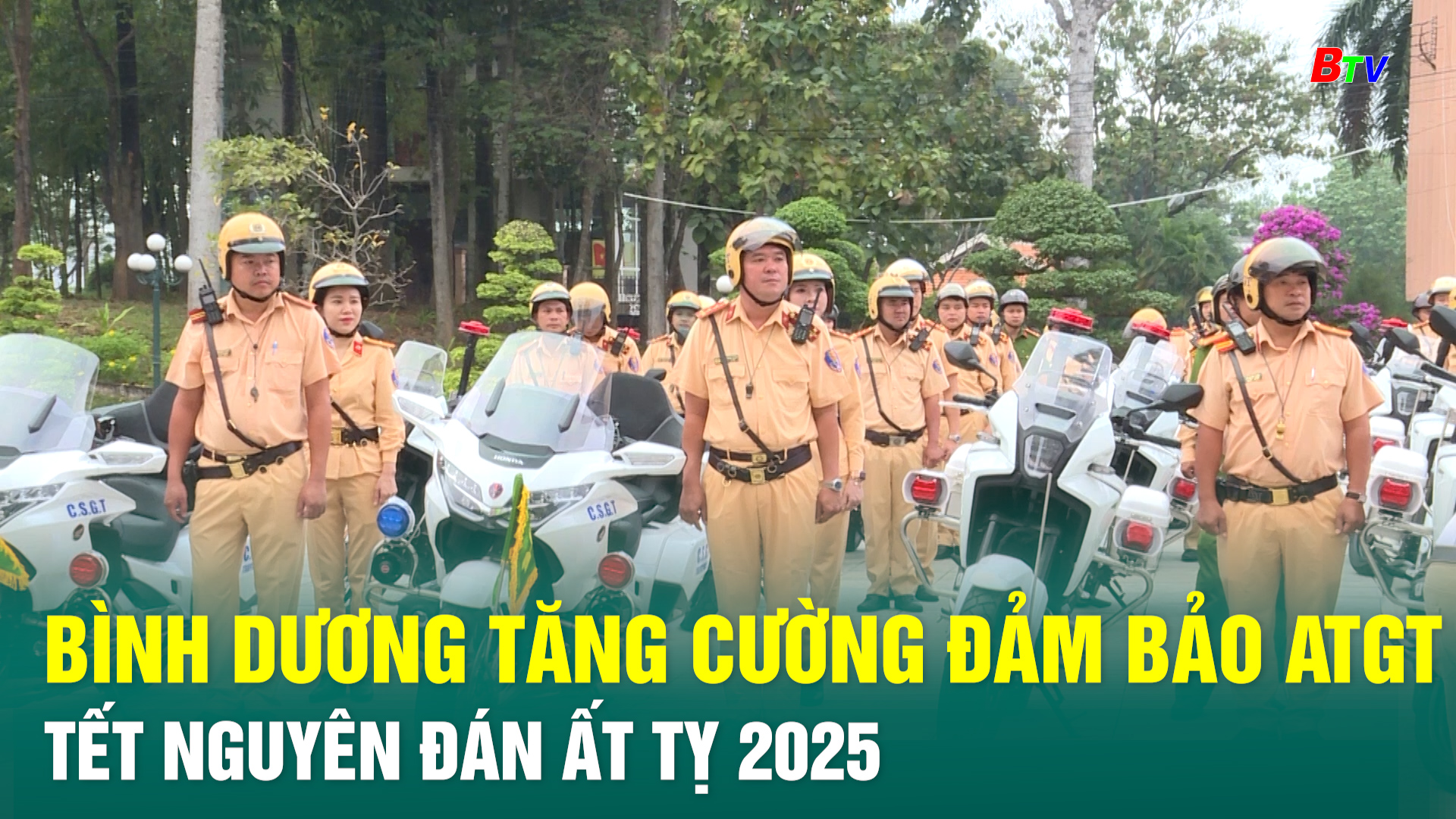 Bình Dương tăng cường đảm bảo an toàn giao thông Tết Nguyên đán Ất Tỵ 2025