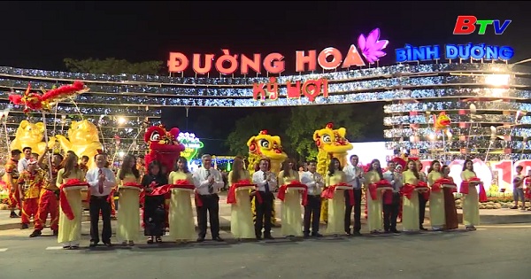 Khai mạc Hội hoa xuân - Đường hoa Bình Dương Xuân Kỷ Hợi 2019