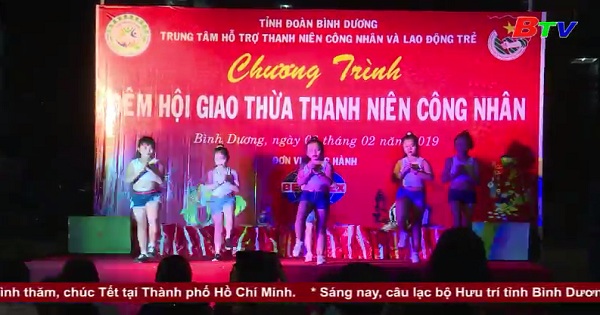 Đêm hội giao thừa thanh niên công nhân