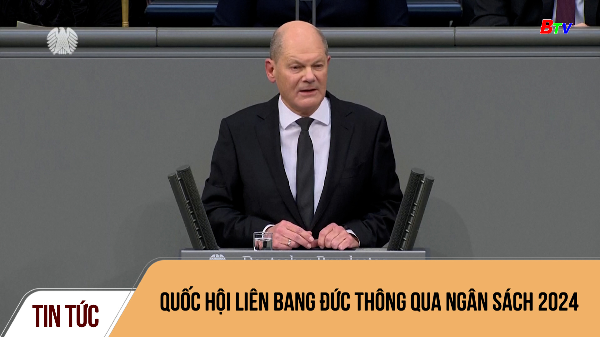 Quốc hội Liên bang Đức thông qua ngân sách 2024