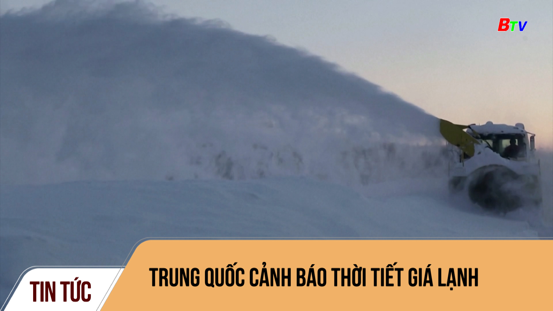 Trung Quốc cảnh báo thời tiết giá lạnh