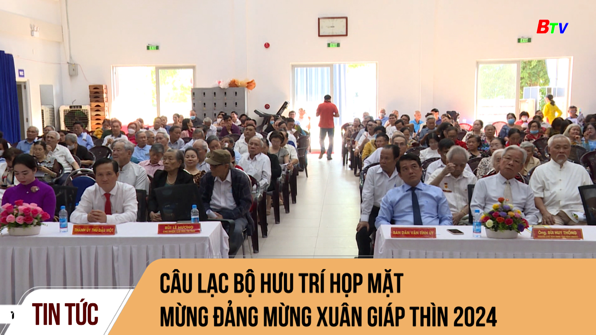 Câu lạc bộ Hưu trí tỉnh Bình Dương Họp mặt mừng Đảng mừng xuân Giáp Thìn 2024