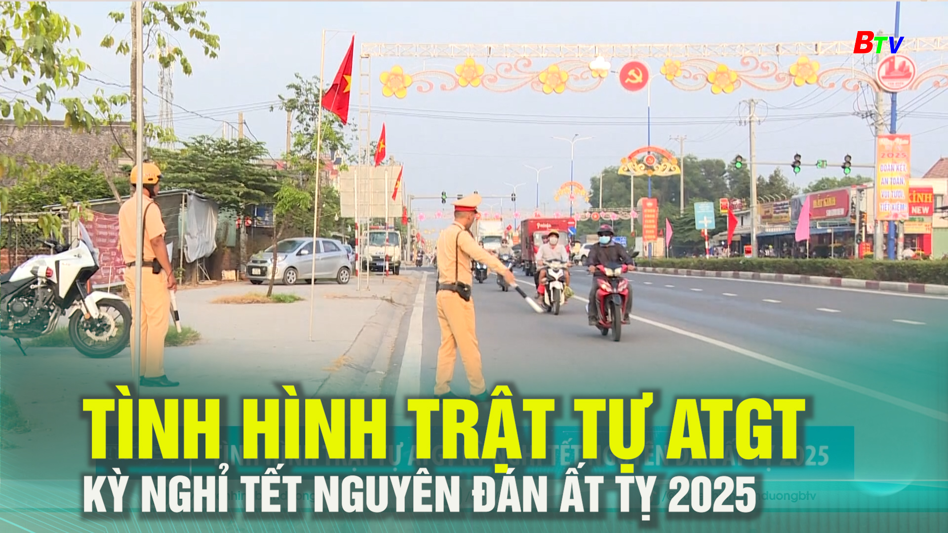 Tình hình trật tự ATGT kỳ nghỉ Tết Nguyên đán Ất Tỵ 2025