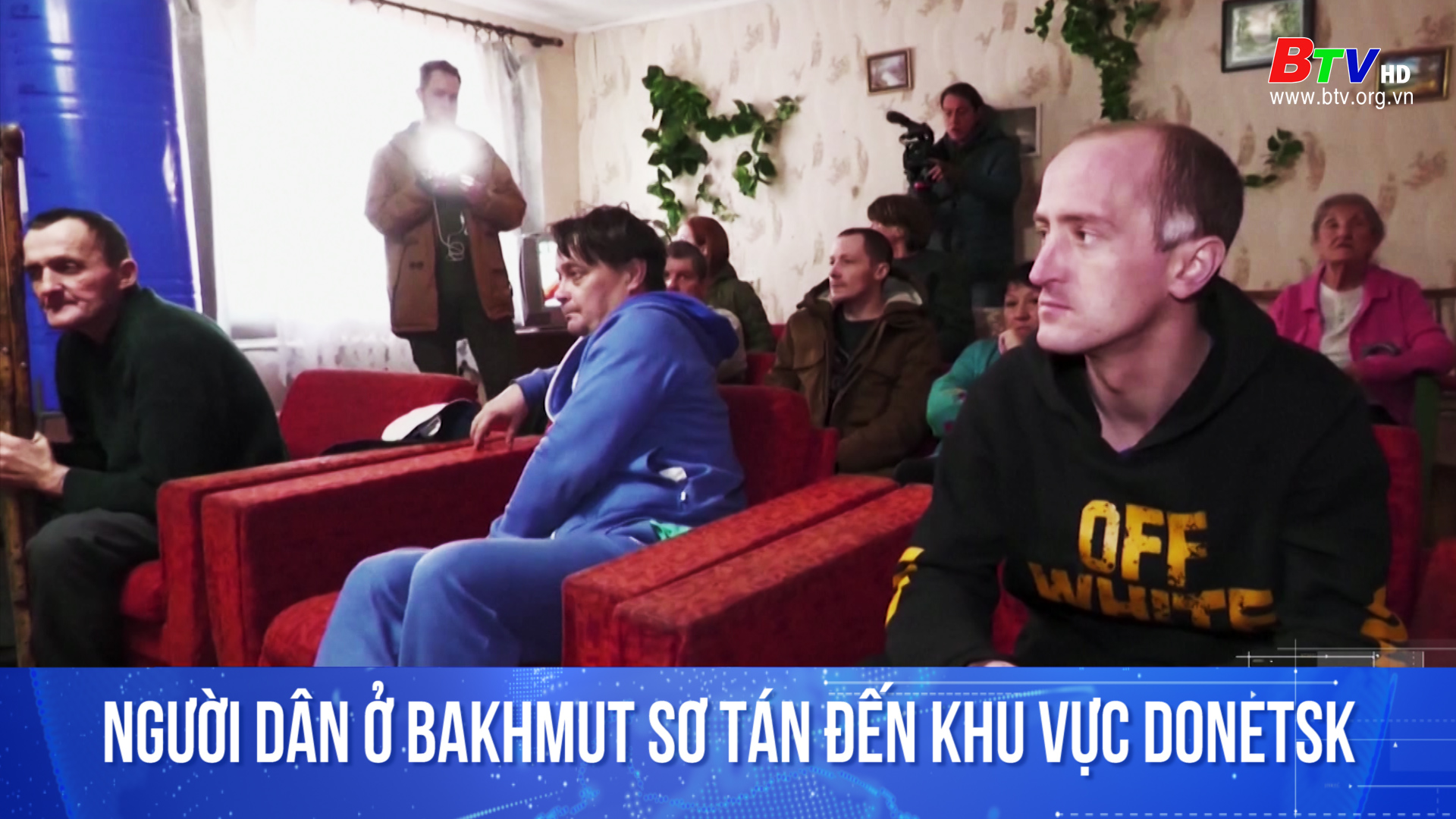 Người dân ở Bakhmut sơ tán đến khu vực Donetsk