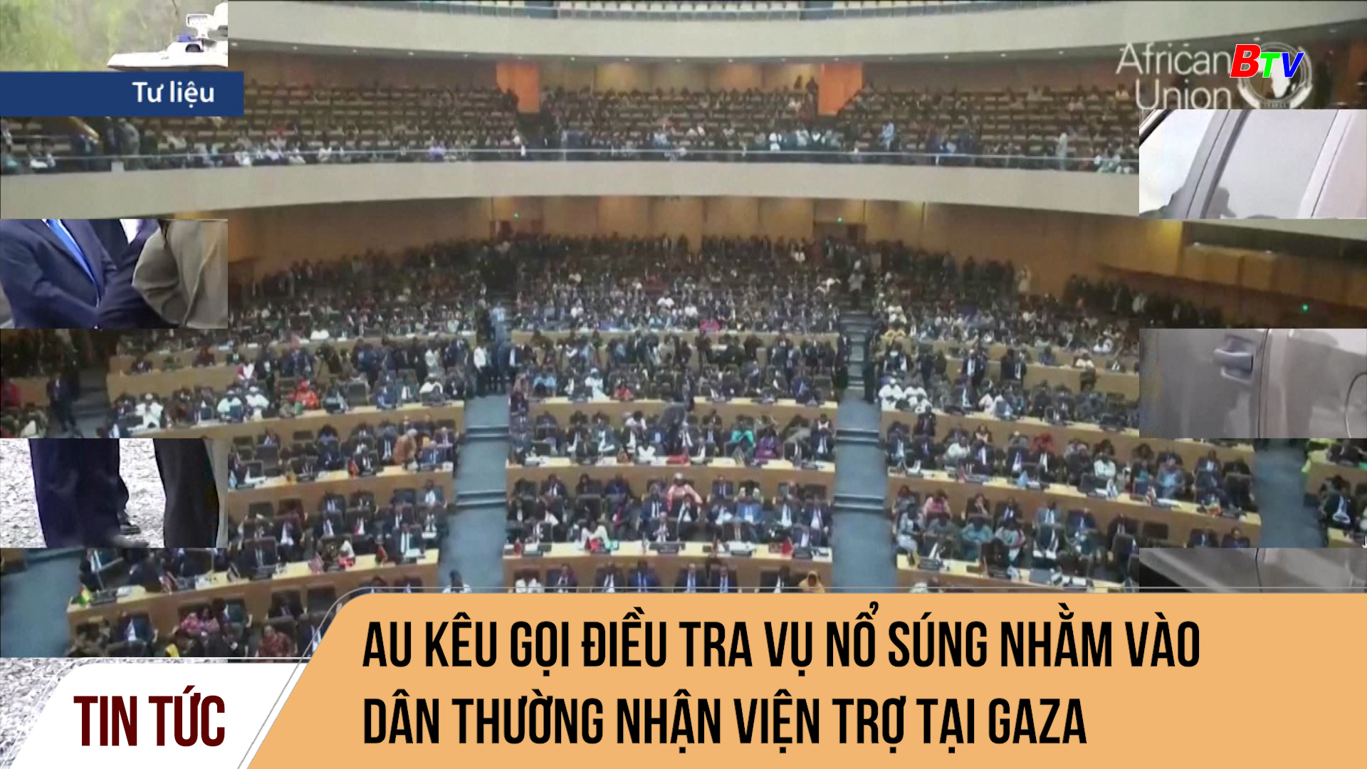 AU kêu gọi điều tra vụ nổ súng nhằm vào dân thường nhận viện trợ tại Gaza