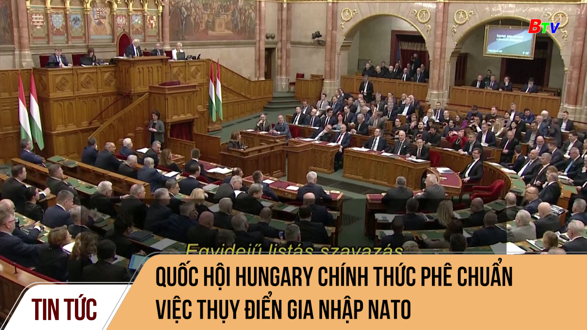 Quốc hội Hungary chính thức phê chuẩn việc Thụy Điển gia nhập NATO