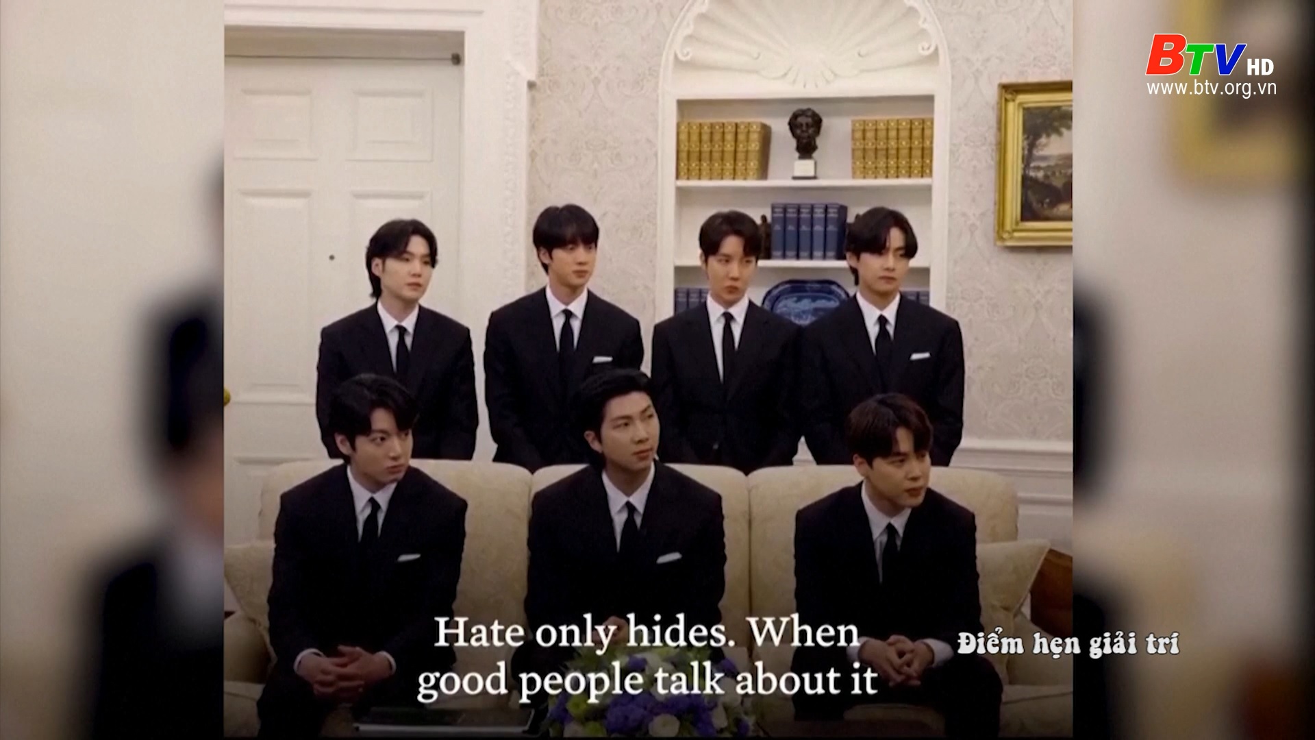 Nhóm nhạc BTS gặp tổng thống Mỹ Joe Biden