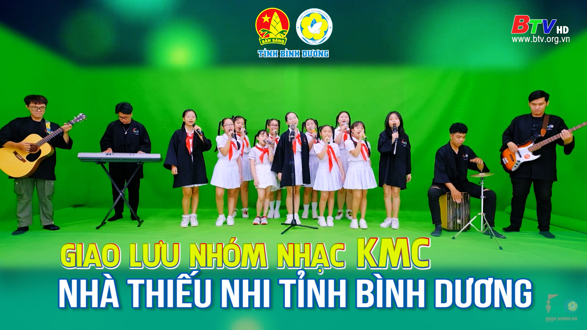 Giao lưu nhóm nhạc KMC Nhà Thiếu nhi tỉnh Bình Dương