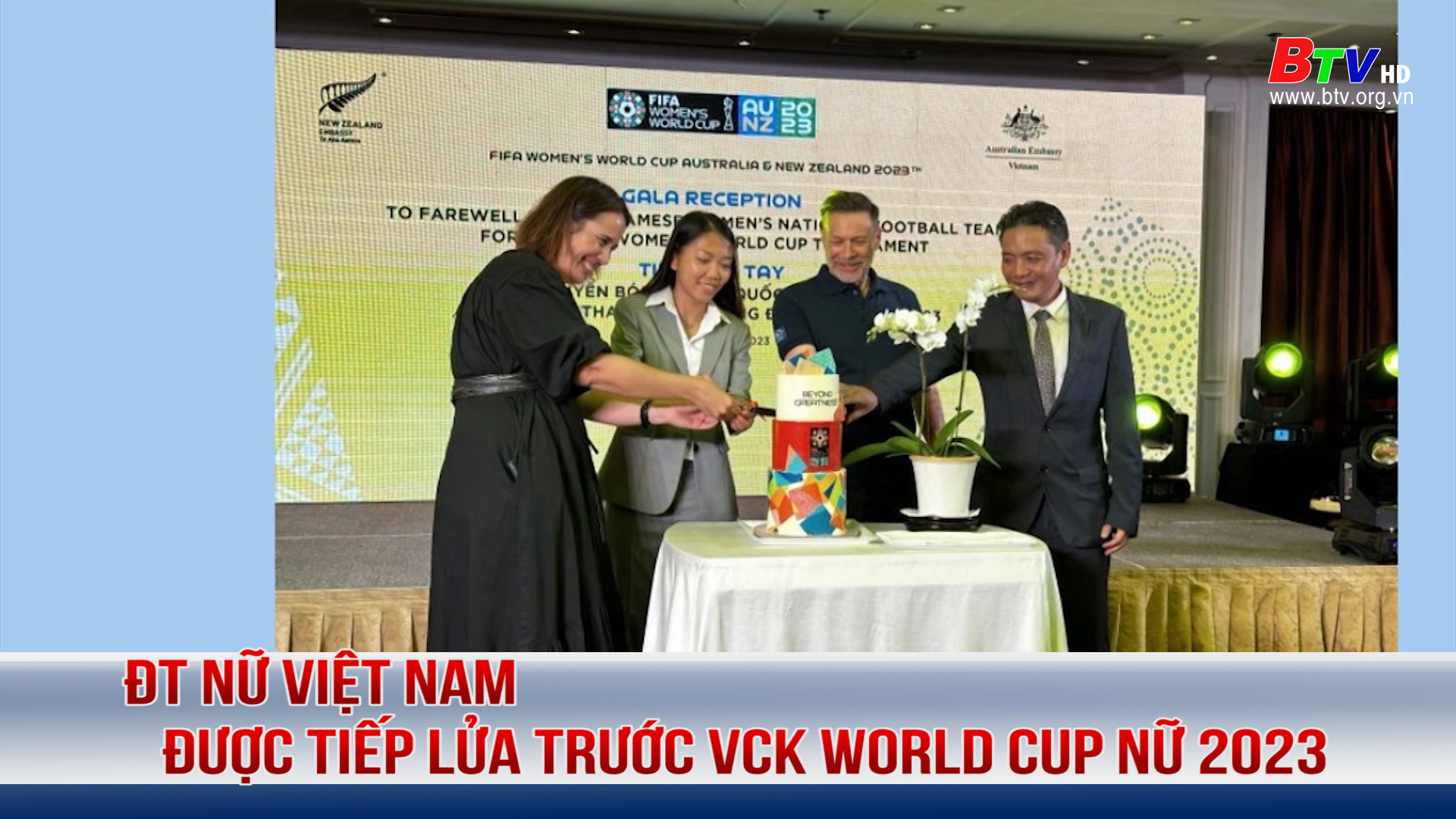 ĐT nữ Việt Nam được tiếp lửa trước VCK World Cup nữ 2023