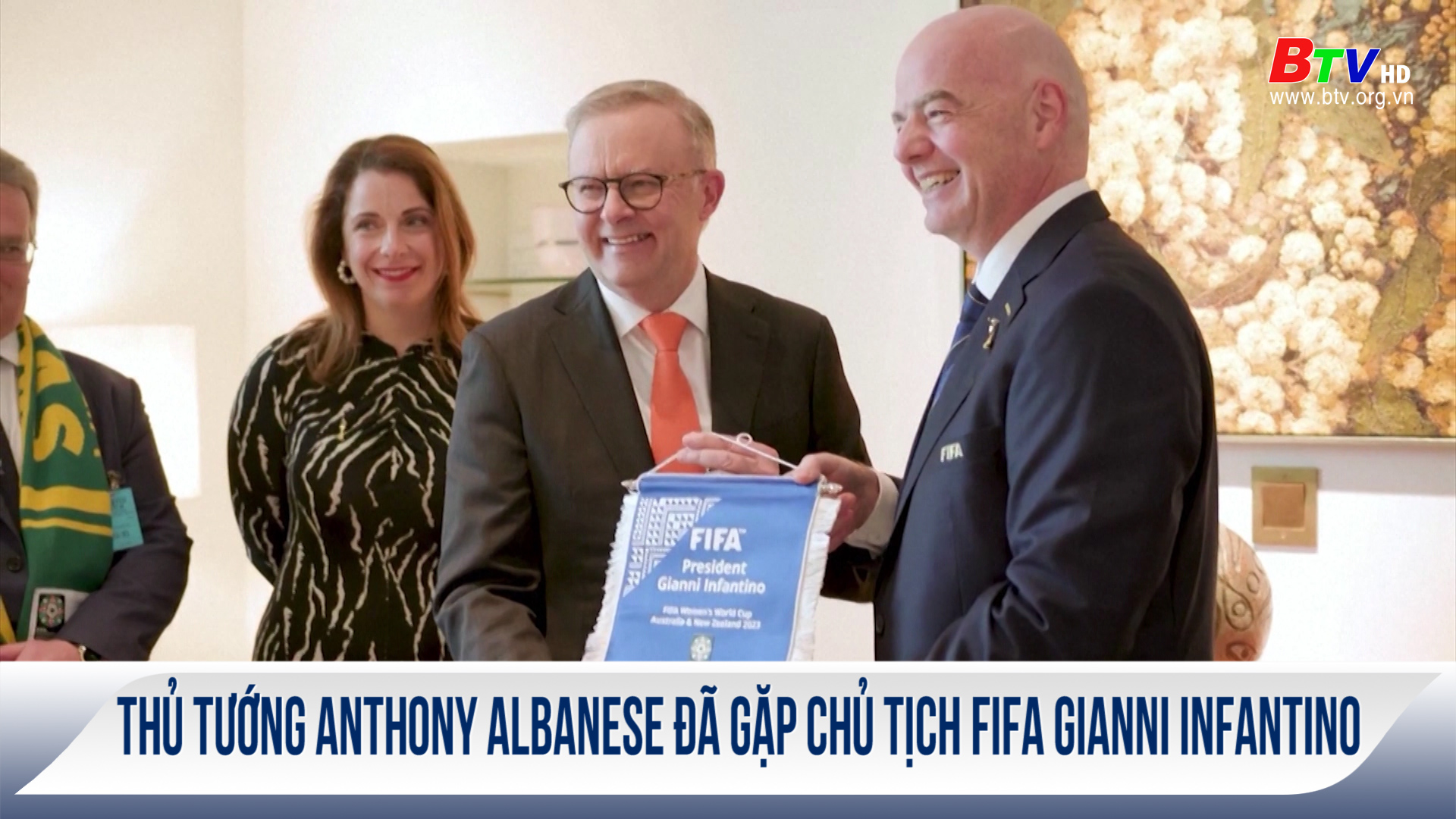 Thủ tướng Anthony Albanese đã gặp Chủ tịch FIFA Gianni Infantino