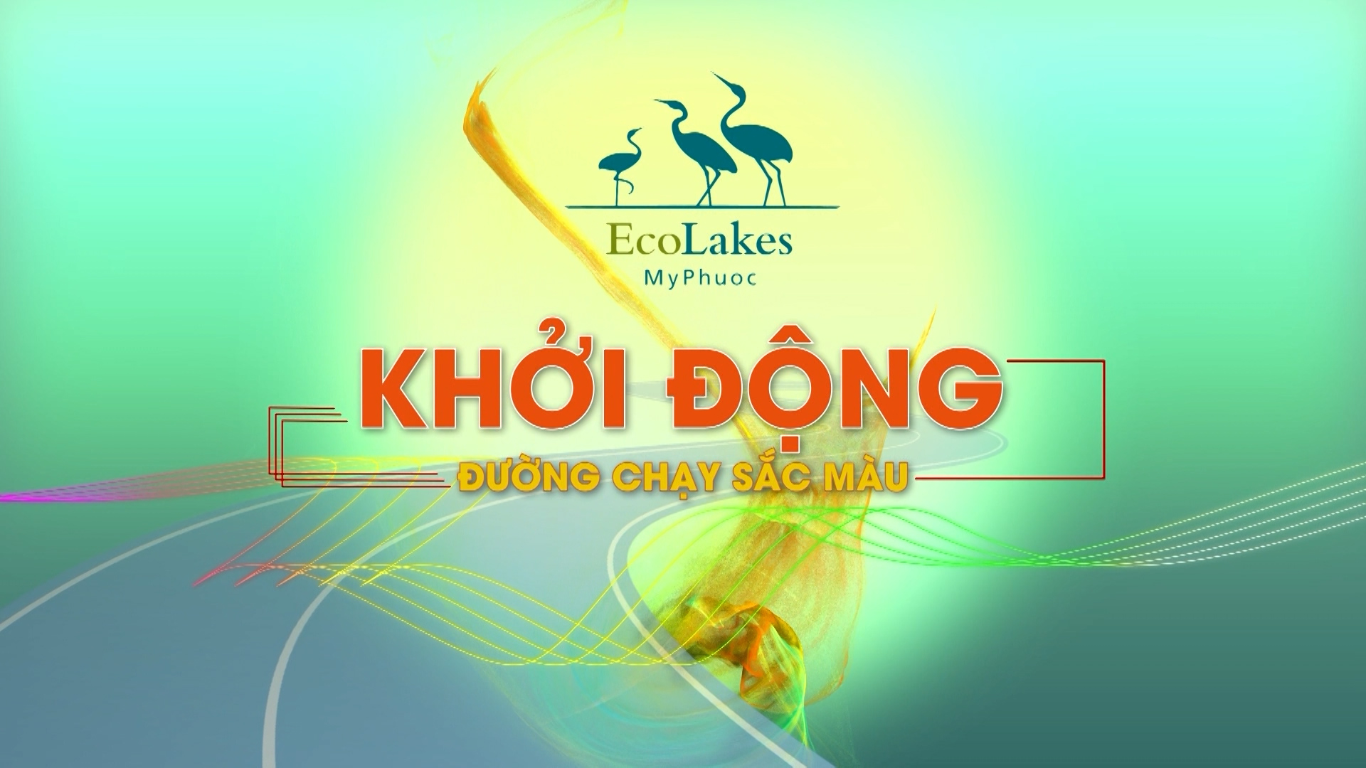 Khởi động Đường chạy sắc màu - Color Run EcoLakes 2024