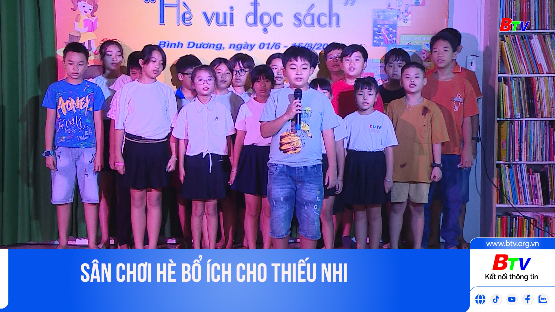 Sân chơi hè bổ ích cho thiếu nhi