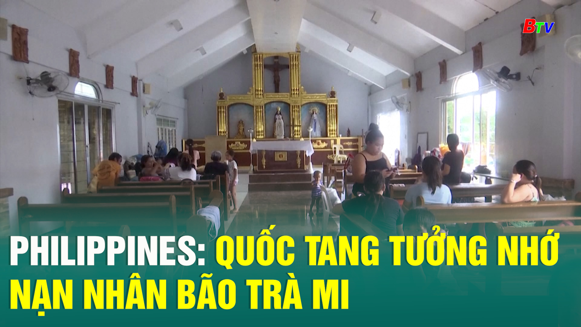 Philippines: Quốc tang tưởng nhớ nạn nhân bão Trà Mi