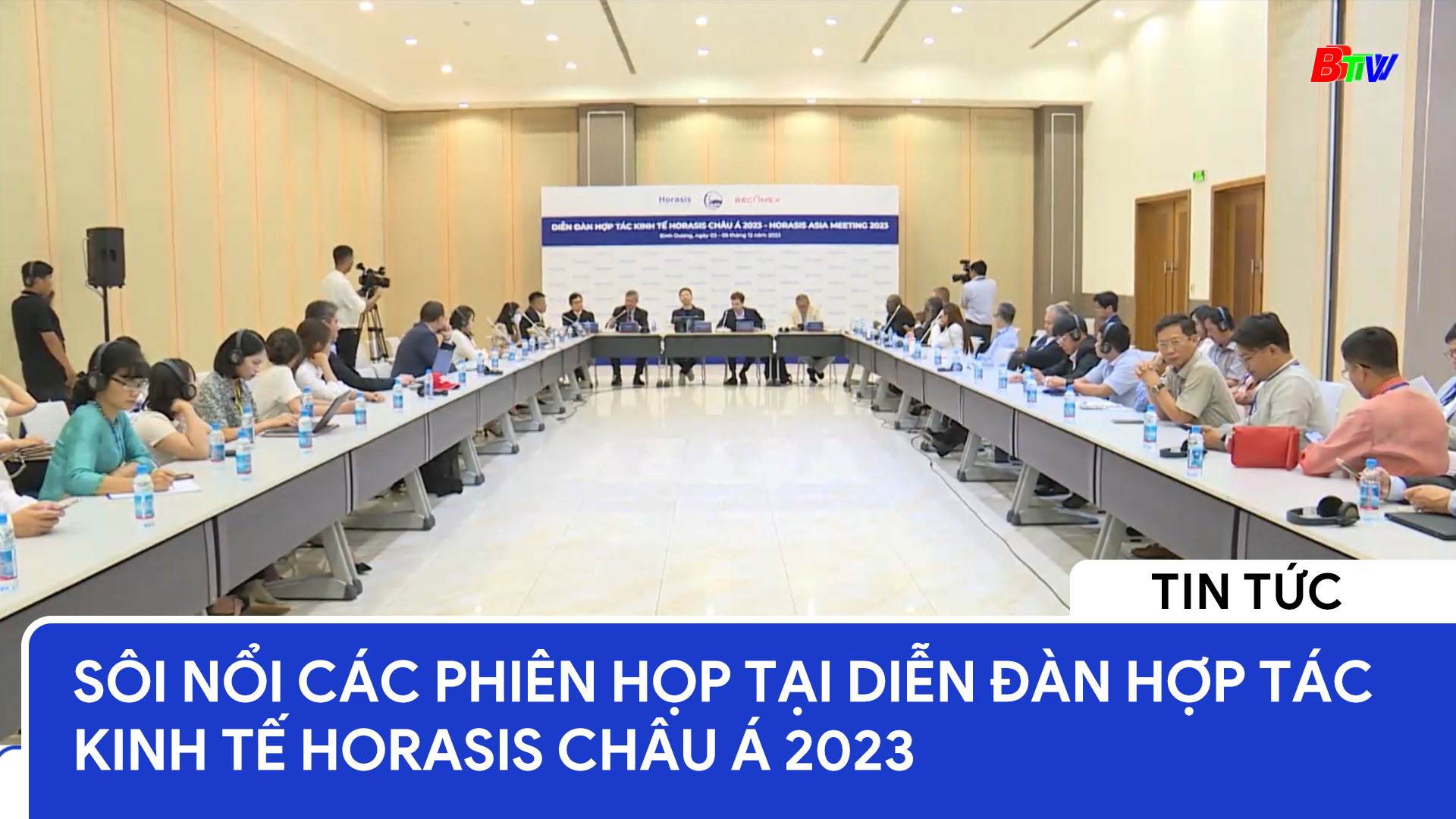 Sôi nổi các phiên họp tại Diễn đàn hợp tác kinh tế HORASIS Châu Á 2023