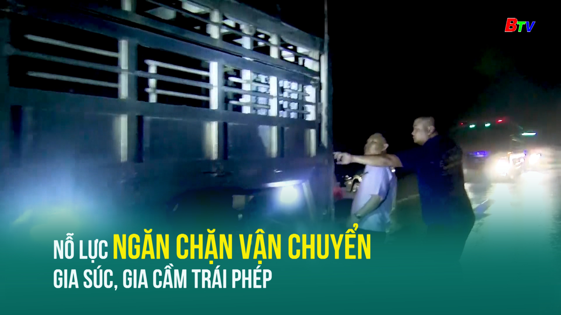 Nỗ lực ngăn chặn vận chuyển gia súc, gia cầm trái phép