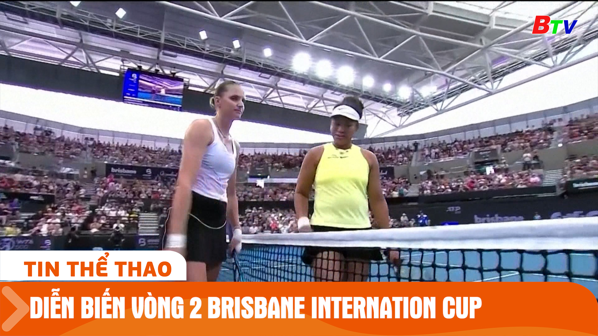 Diễn biến vòng 2 Brisbane Internation Cup | Tin Thể thao 24h