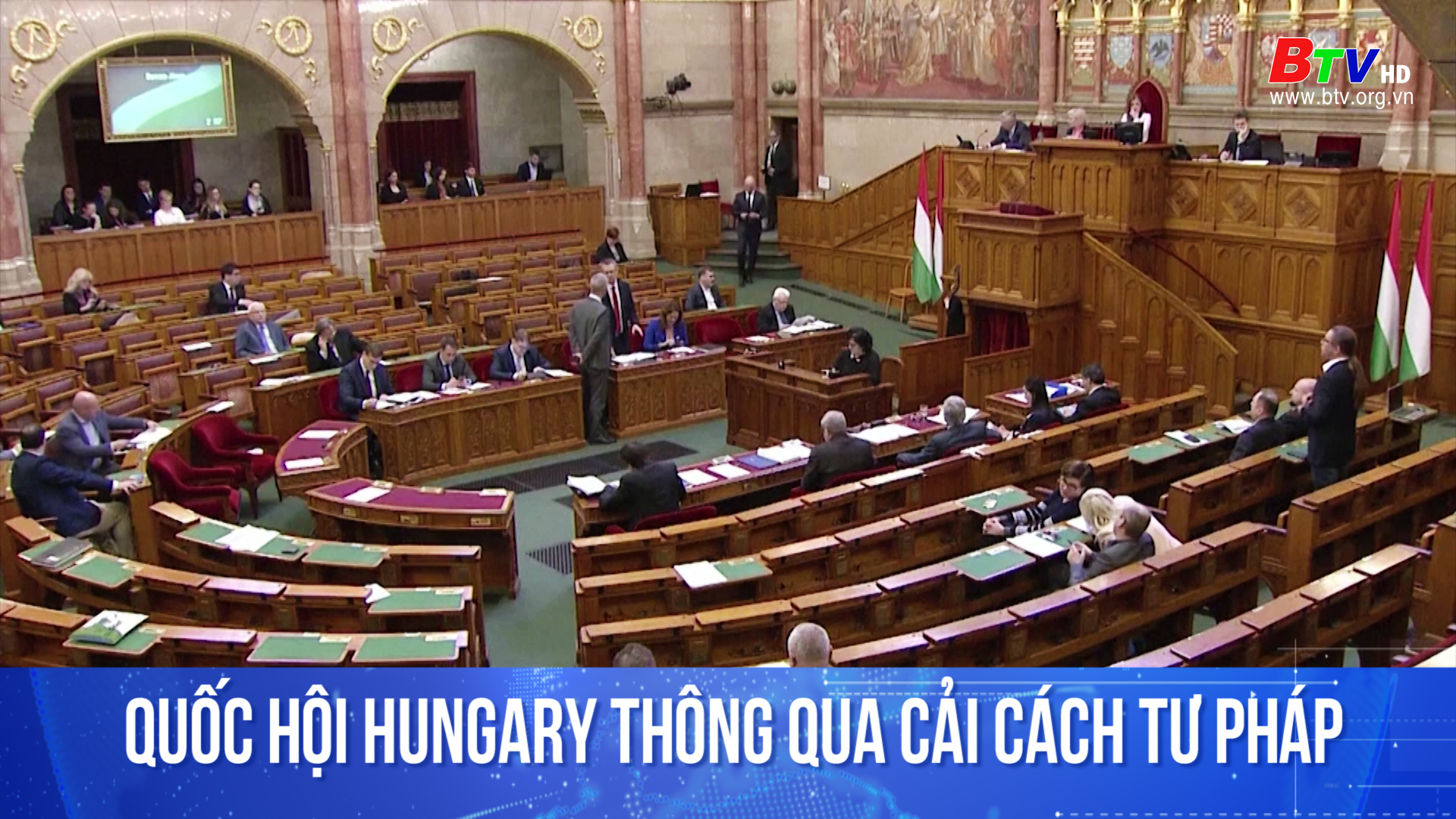 Quốc hội Hungary thông qua cải cách tư pháp