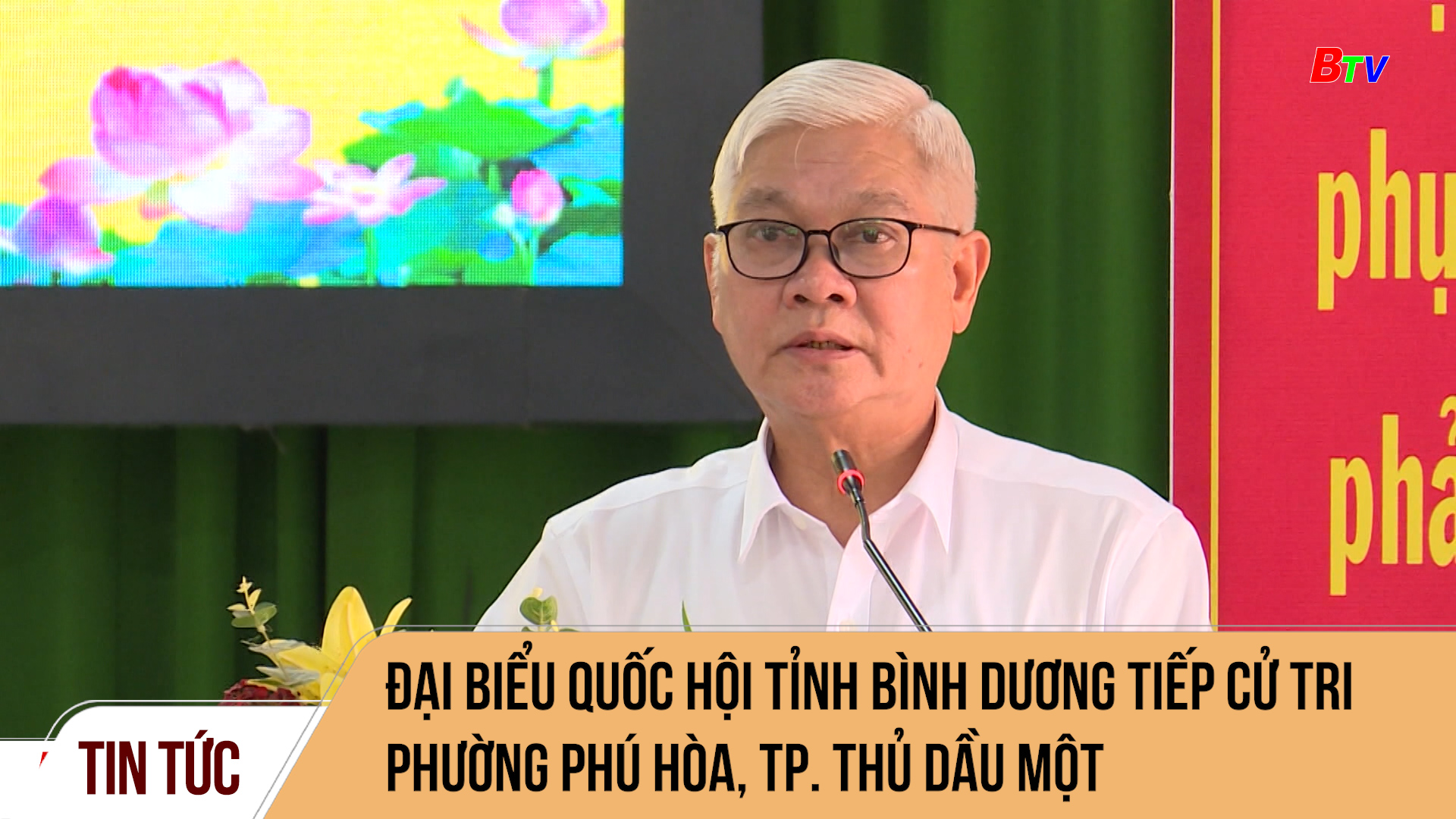 Đại biểu Quốc hội tỉnh Bình Dương tiếp cử tri phường Phú Hòa, Tp. Thủ Dầu Một