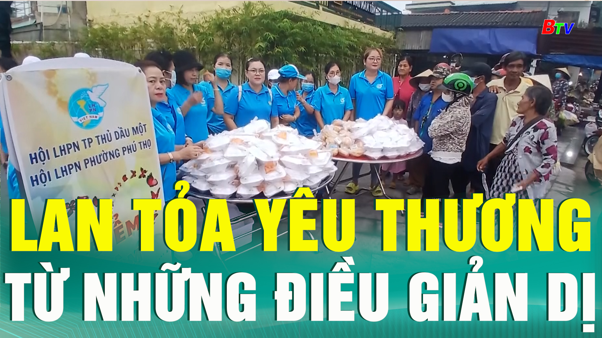 Lan tỏa yêu thương từ những điều giản dị