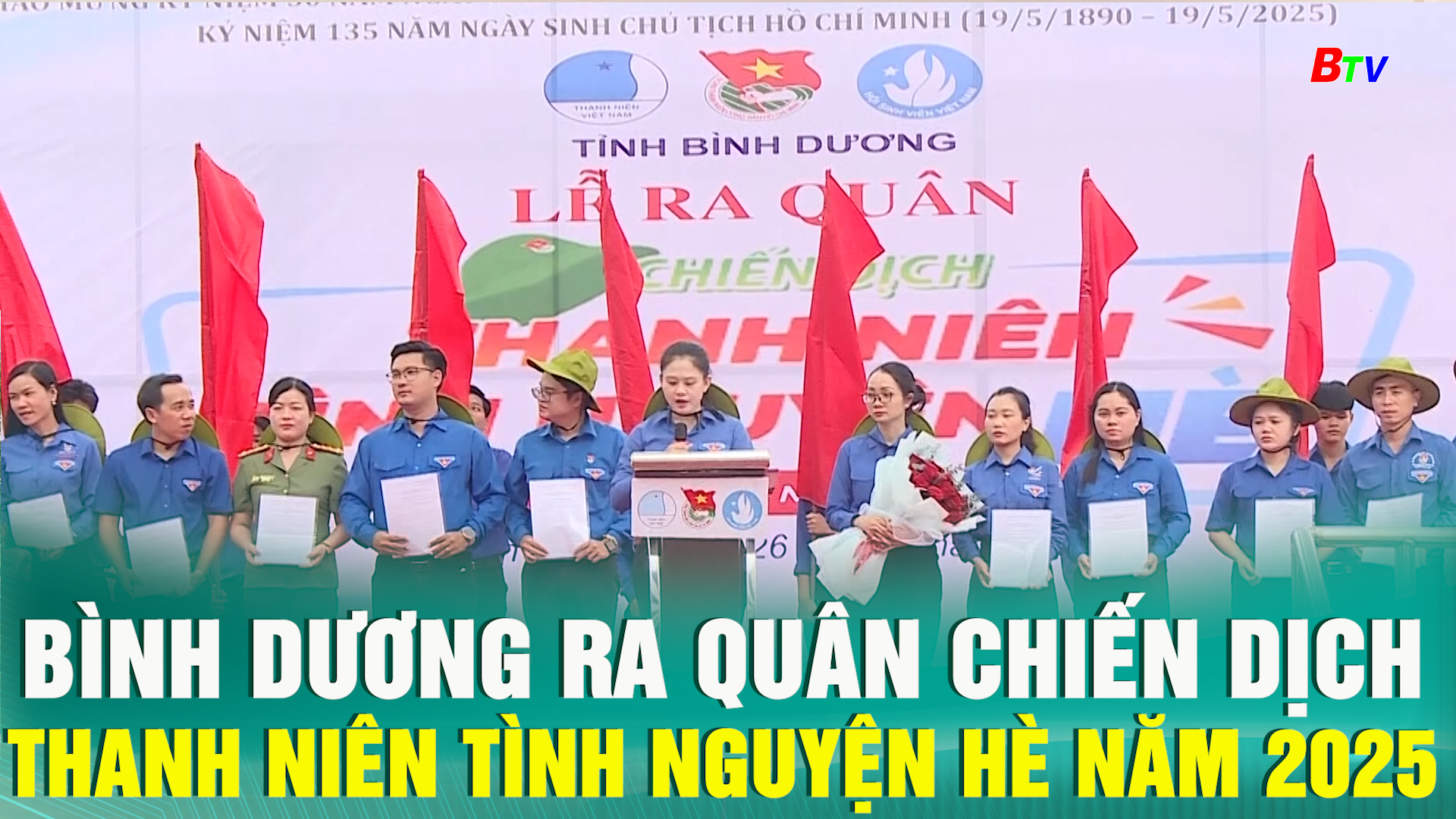 Bình Dương ra quân Chiến dịch Thanh niên tình nguyện hè năm 2025