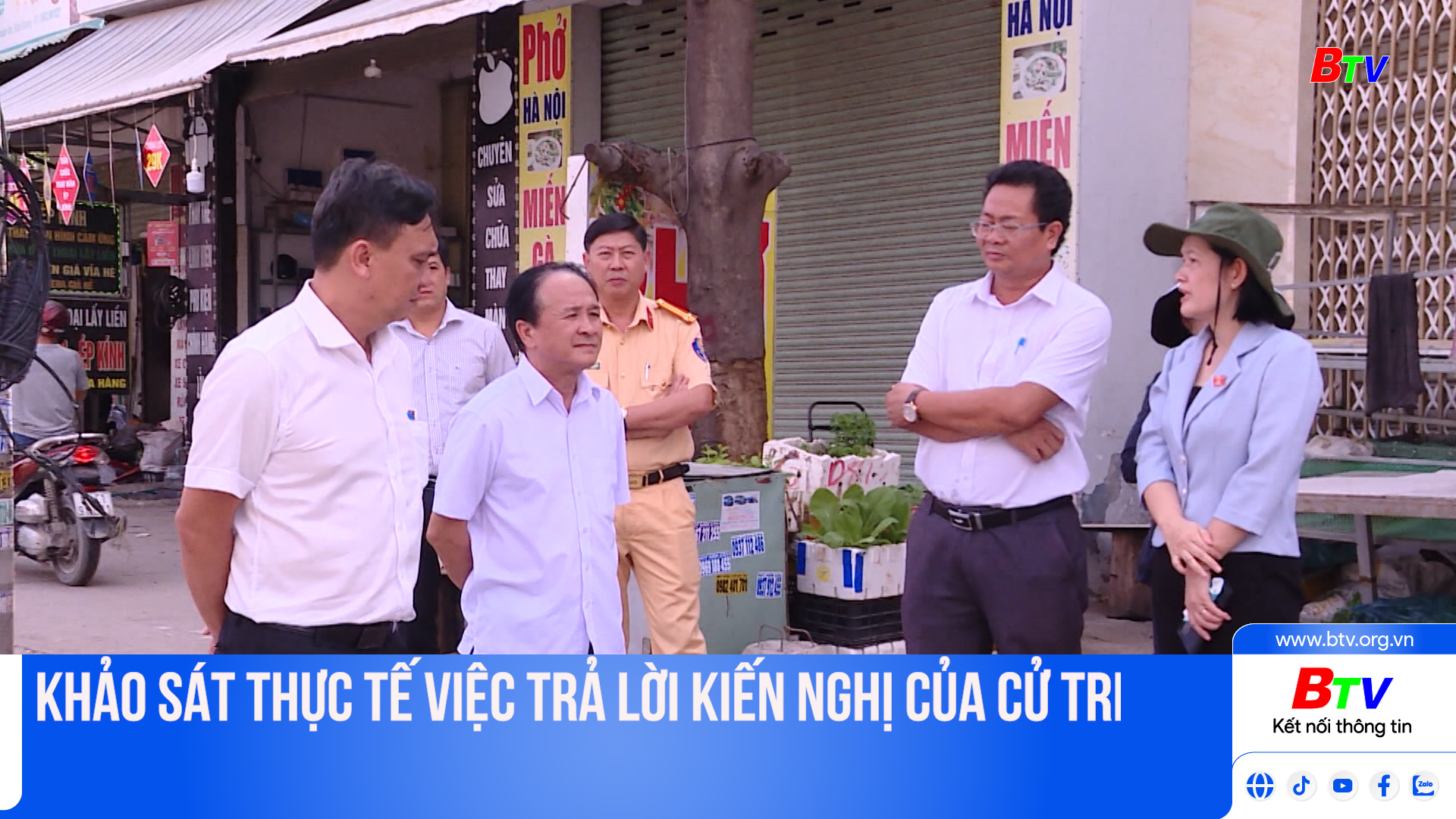 Khảo sát thực tế việc trả lời kiến nghị của cử tri