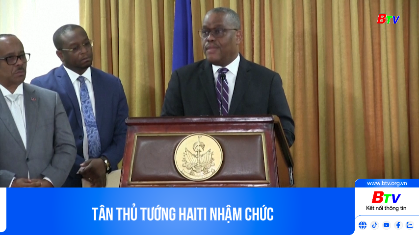 Tân thủ tướng Haiti nhậm chức