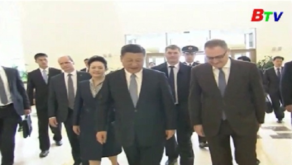 Chủ tịch Trung Quốc trong chuyến thăm chính thức Nga