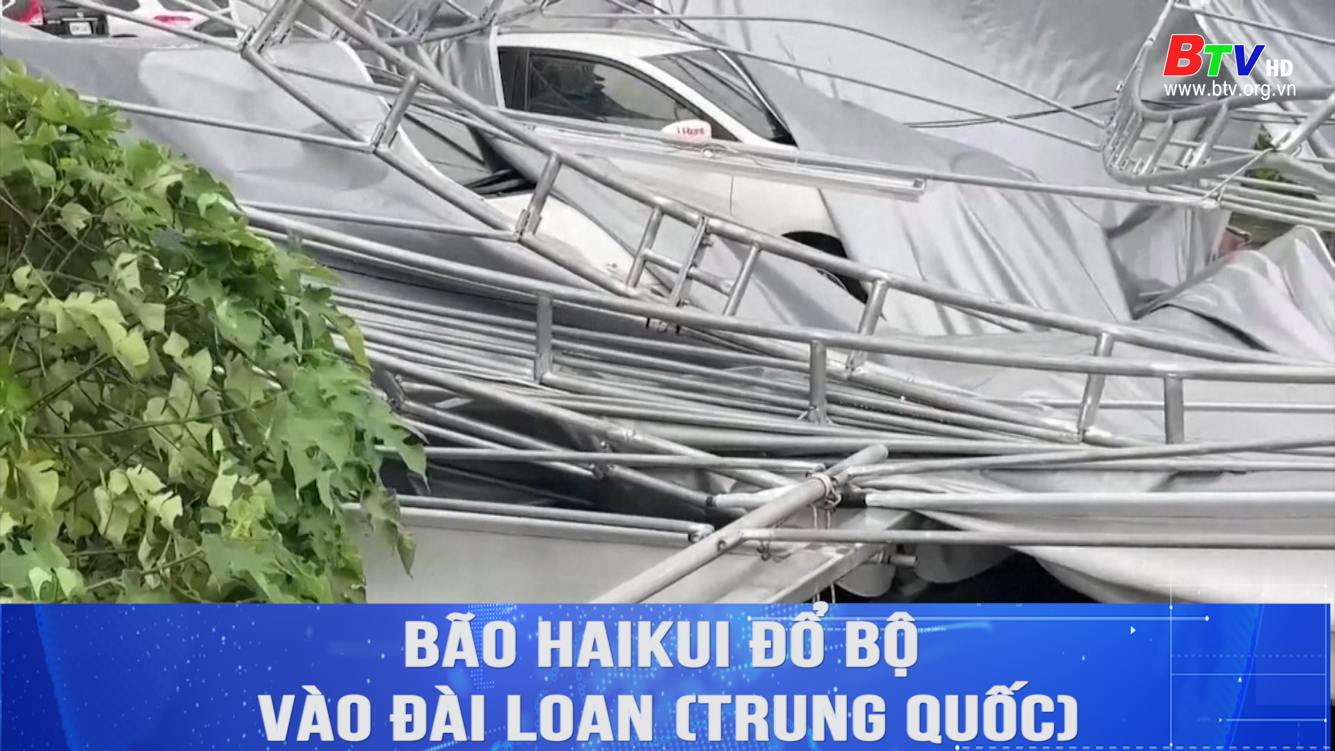 Bão Haikui đổ bộ vào Đài Loan (Trung Quốc)