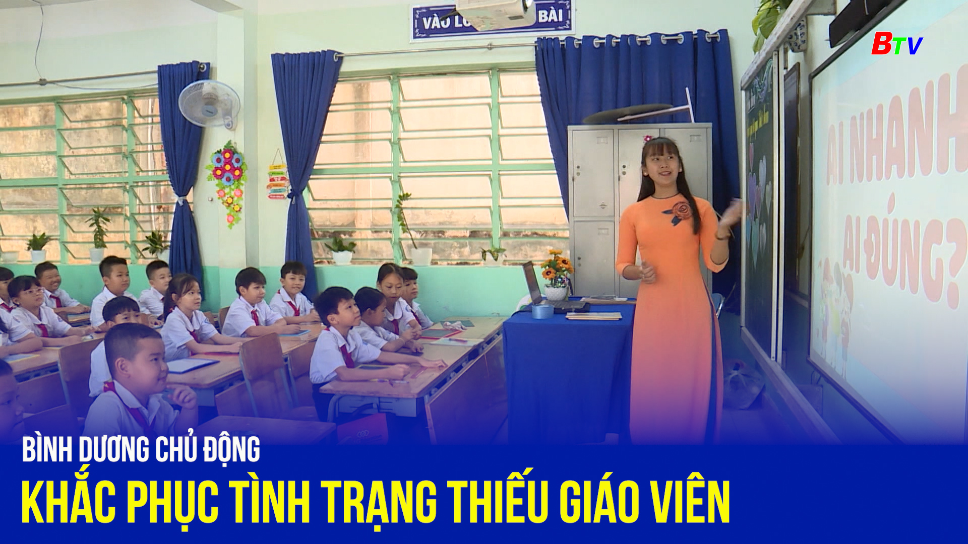 Bình Dương chủ động khắc phục tình trạng thiếu giáo viên