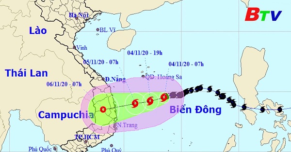 Tin bão khẩn cấp (Cơn bão số 10)