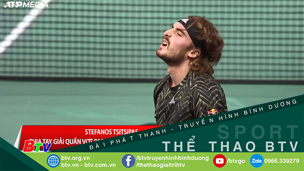 Stefanos Tsitsipas chia tay Giải quần vợt Paris Masters 2021 vì chấn thương