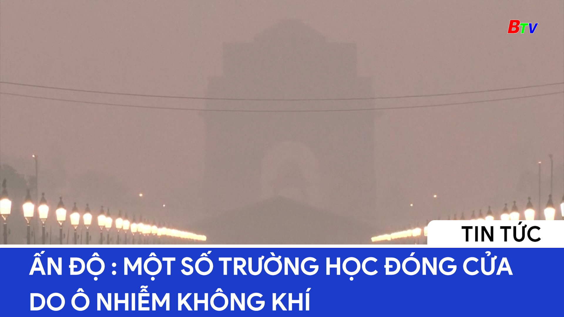 Ấn Độ : một số trường học đóng cửa do ô nhiễm không khí