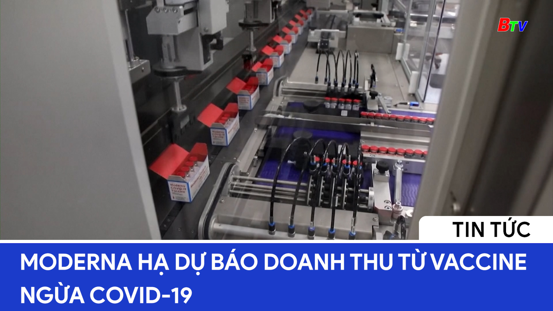 Moderna hạ dự báo doanh thu từ vaccine ngừa covid-19