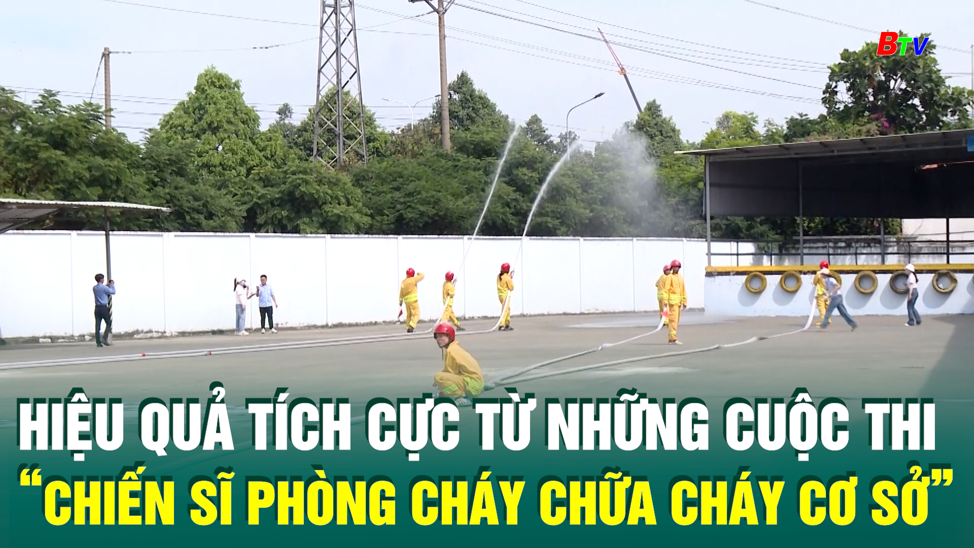 Hiệu quả tích cực từ những cuộc thi “Chiến sĩ phòng cháy chữa cháy cơ sở” 