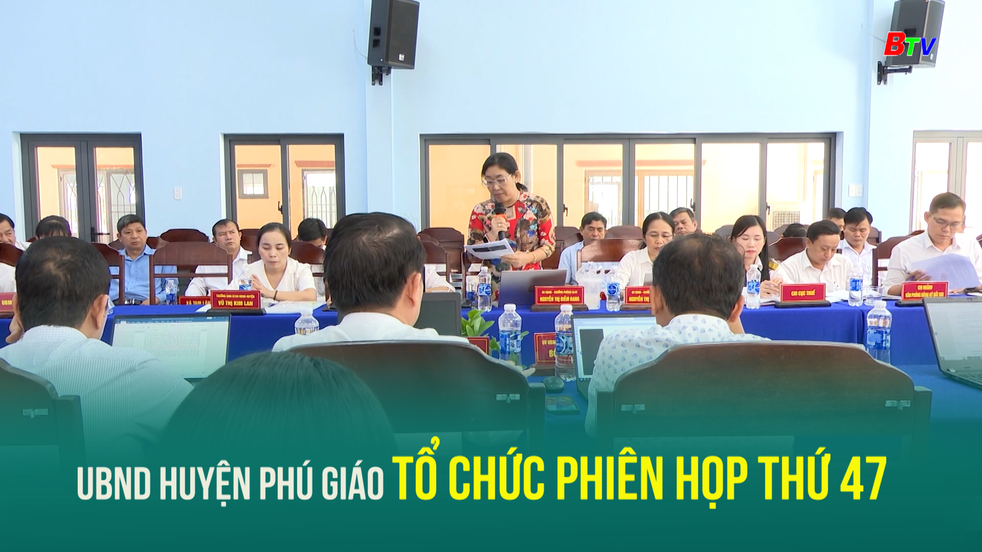 UBND huyện Phú Giáo tổ chức phiên họp thứ 47