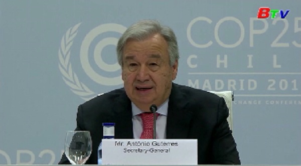Tổng thư ký Liên hợp quốc cảnh báo khủng hoảng khí hậu đang đe dọa nền văn minh