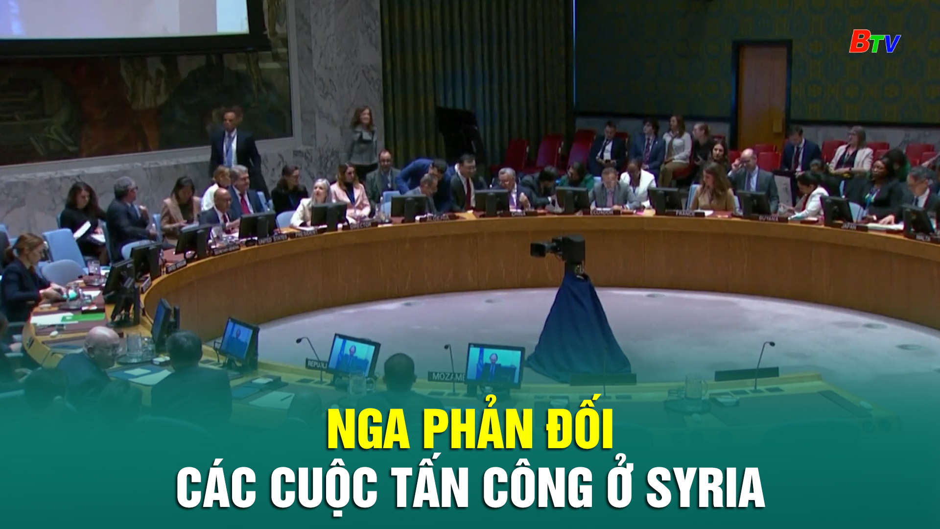 Nga phản đối các cuộc tấn công ở Syria