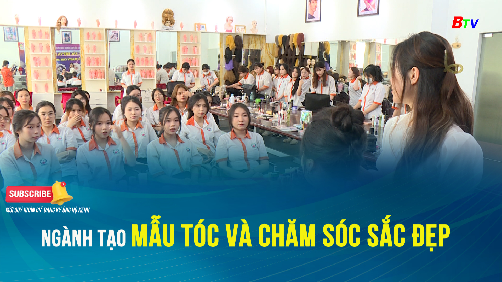 Ngành tạo mẫu tóc và chăm sóc sắc đẹp