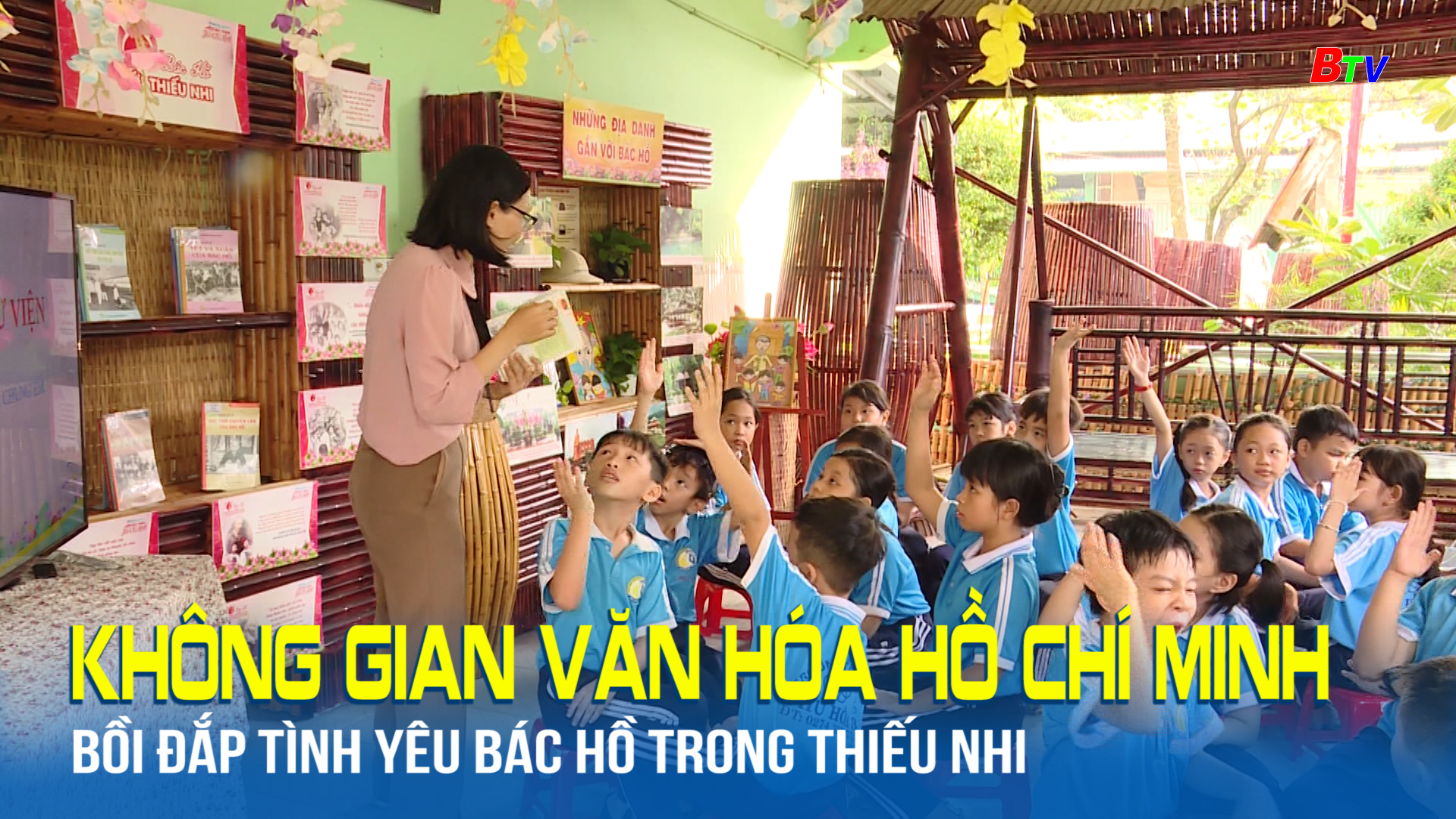 Không gian văn hóa Hồ Chí Minh bồi đắp tình yêu Bác Hồ trong thiếu nhi