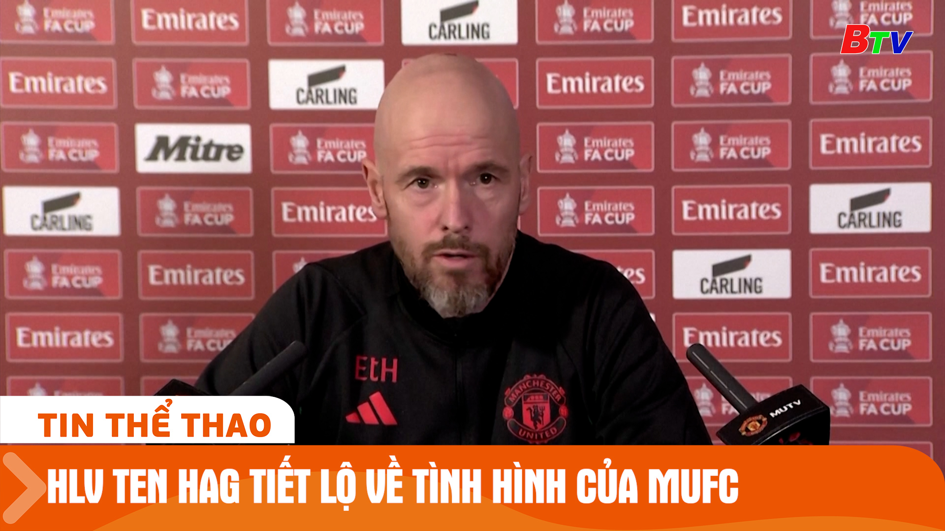 HLV Ten Hag tiết lộ về tình hình của Manchester United | Tin Thể thao 24h